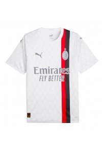 Fotbalové Dres AC Milan Venkovní Oblečení 2023-24 Krátký Rukáv